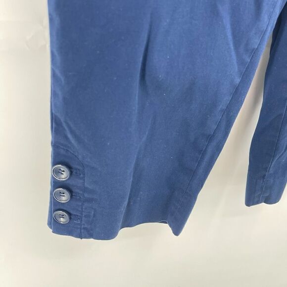 Talbots Womens Pedal Pusher Pants Stretch Perfect Skimmer Capri Blue Size 8P - Picture 8 of 10
